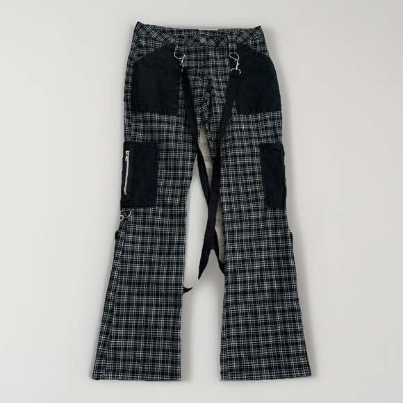 Serious Skincare Pants - Vintage Serious Pants Y2K Plaid